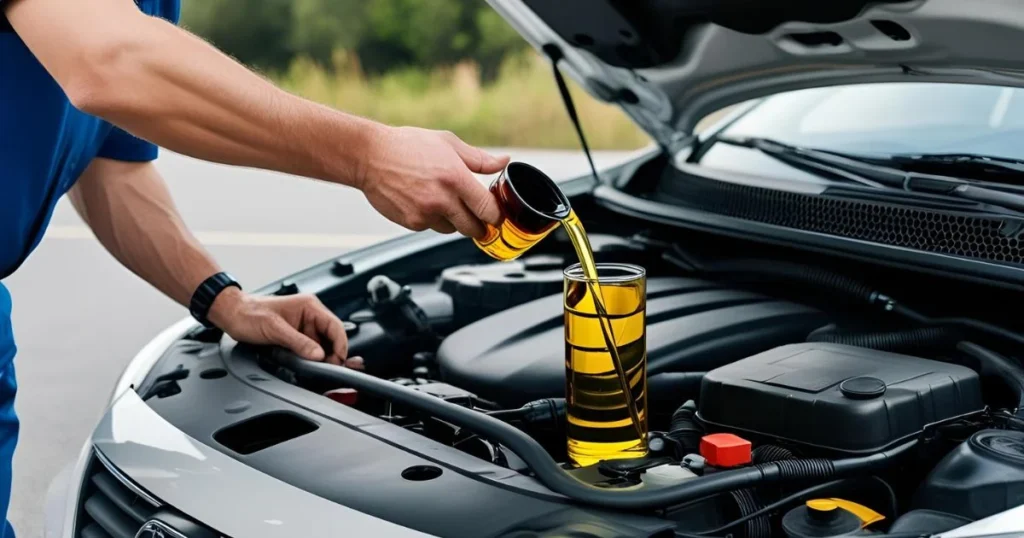 how check car oil